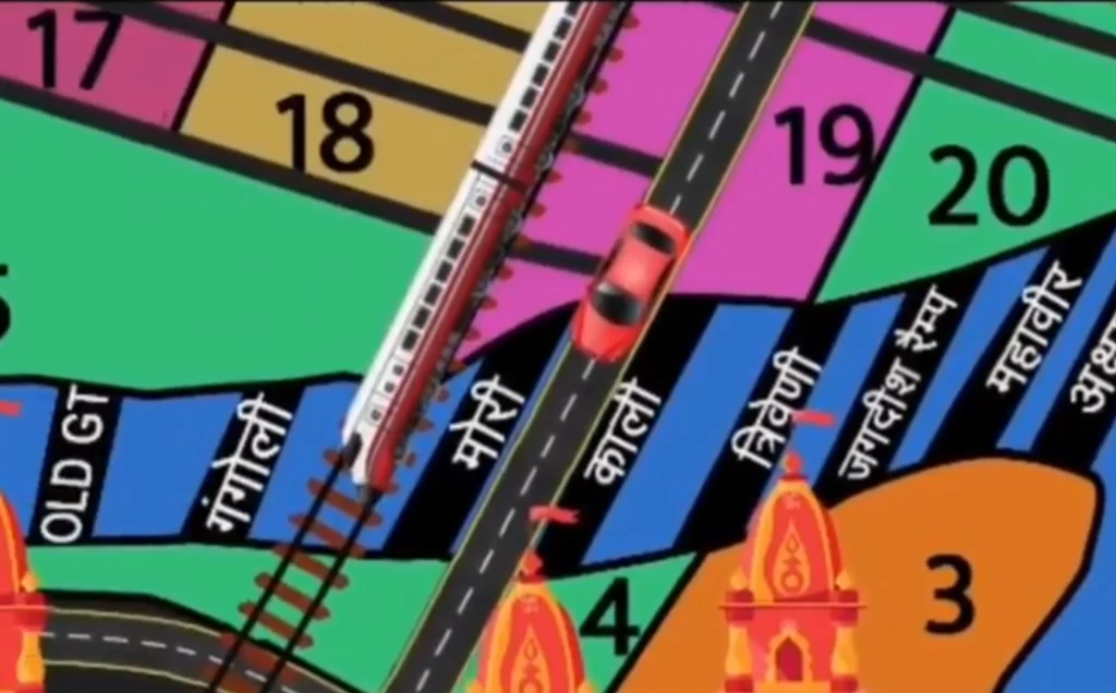 महाकुंभ में बने मुख्य मार्ग