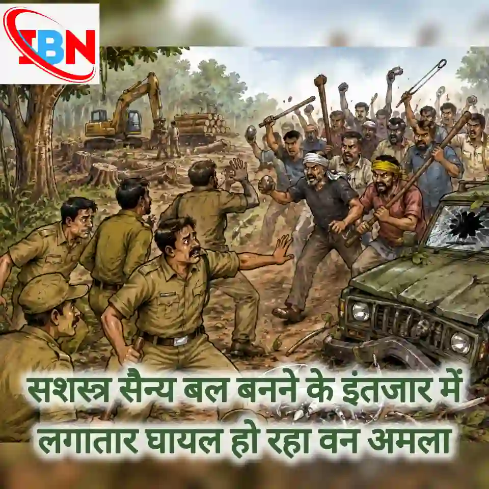 लगातार घायल हो रहा वन अमला