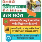 किसानों की डिजिटल पहचान की ओर तेजी से बढ़ रहा उत्तर प्रदेश