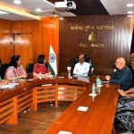डीजीपी  कैलाश मकवाणा से यूएन विमेन इंडिया की कंट्री रिप्रेजेंटिव शोको इशिकावा ने की सौजन्‍य भेंट