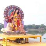 भोपाल में दुर्गा मूर्ति विसर्जन के लिए 7 घाटों पर इंतजाम, क्रेन और गोताखोर तैनात